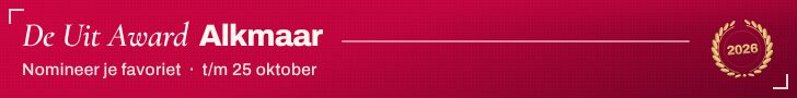 Sitebanner — leaderboard — De Uit Award Alkmaar