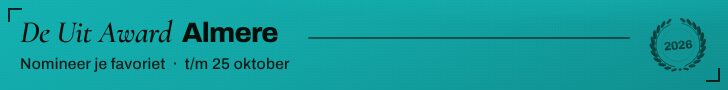 Sitebanner — leaderboard — De Uit Award Almere