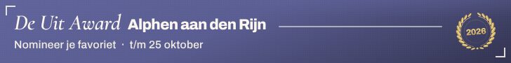 Sitebanner — leaderboard — De Uit Award Alphen aan den Rijn