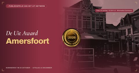 Fotoversie — liggend — De Uit Award Amersfoort