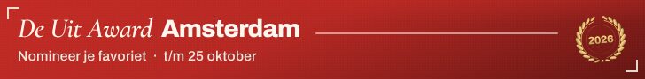 Sitebanner — leaderboard — De Uit Award Amsterdam