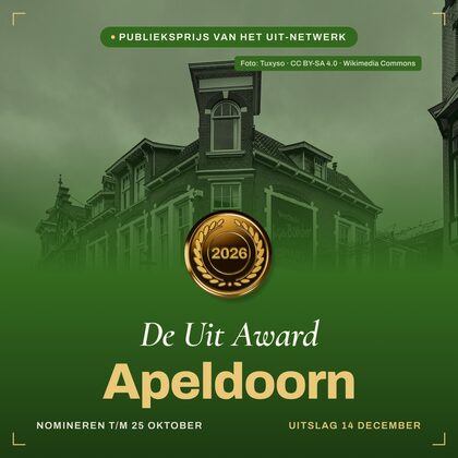Fotoversie — vierkant — De Uit Award Apeldoorn