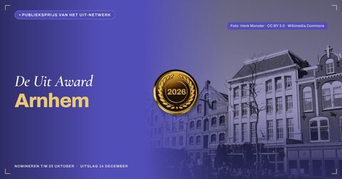 Fotoversie — liggend — De Uit Award Arnhem