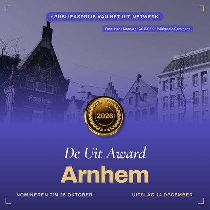 Fotoversie — vierkant — De Uit Award Arnhem