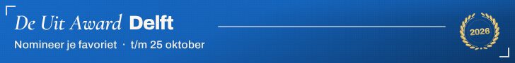 Sitebanner — leaderboard — De Uit Award Delft