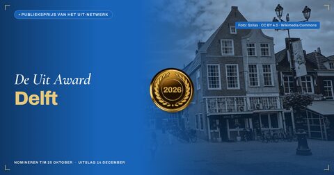 Fotoversie — liggend — De Uit Award Delft
