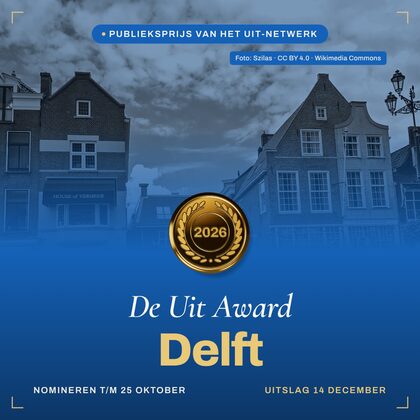 Fotoversie — vierkant — De Uit Award Delft