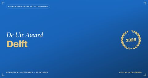 Key visual — liggend — De Uit Award Delft
