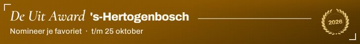 Sitebanner — leaderboard — De Uit Award 's-Hertogenbosch