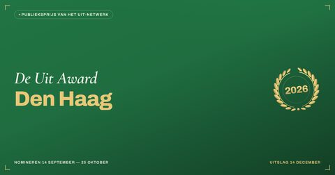 Key visual — liggend — De Uit Award Den Haag