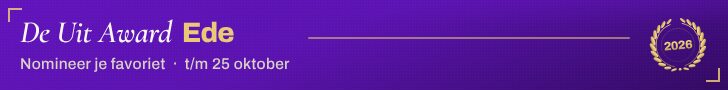 Sitebanner — leaderboard — De Uit Award Ede