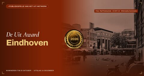 Fotoversie — liggend — De Uit Award Eindhoven