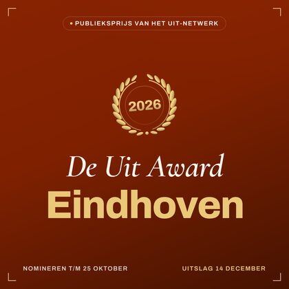 Key visual — vierkant — De Uit Award Eindhoven