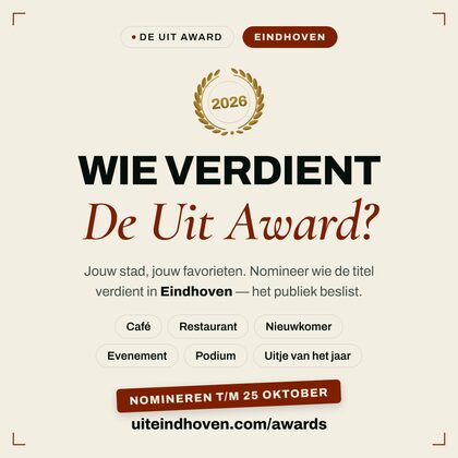 Nomineer-post — De Uit Award Eindhoven