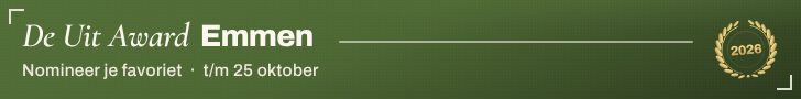 Sitebanner — leaderboard — De Uit Award Emmen