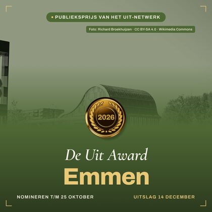 Fotoversie — vierkant — De Uit Award Emmen