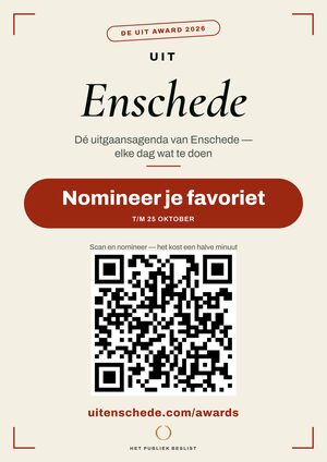 A4-raamposter — De Uit Award Enschede