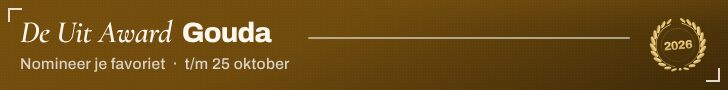 Sitebanner — leaderboard — De Uit Award Gouda