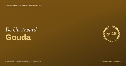 Key visual — liggend — De Uit Award Gouda