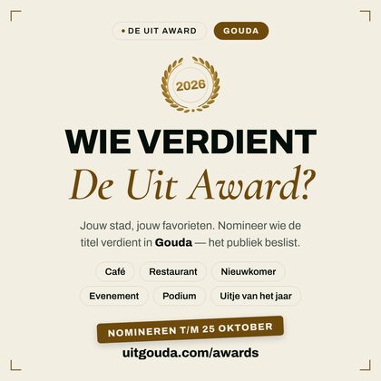 Nomineer-post — De Uit Award Gouda