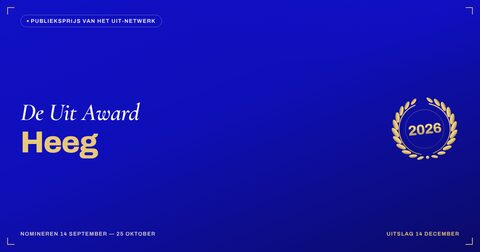 Key visual — liggend — De Uit Award Heeg