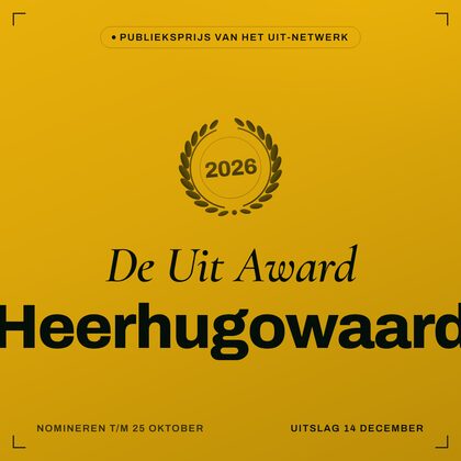 Key visual — vierkant — De Uit Award Heerhugowaard