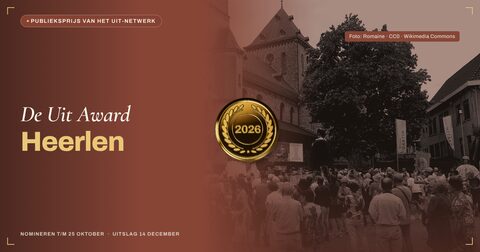 Fotoversie — liggend — De Uit Award Heerlen