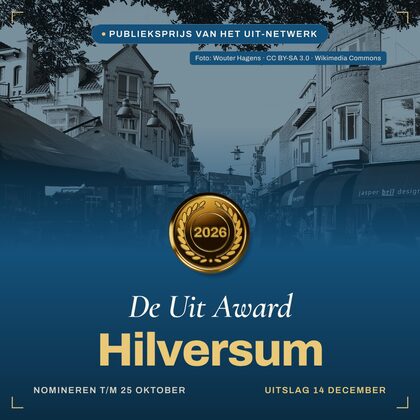 Fotoversie — vierkant — De Uit Award Hilversum