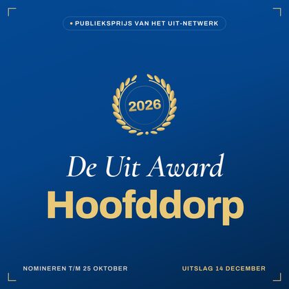 Key visual — vierkant — De Uit Award Hoofddorp