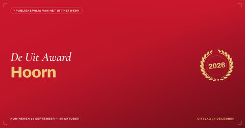 Key visual — liggend — De Uit Award Hoorn