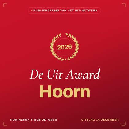 Key visual — vierkant — De Uit Award Hoorn