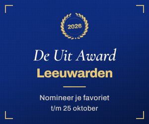 Sitebanner — rectangle — De Uit Award Leeuwarden