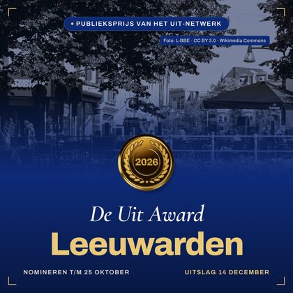 Fotoversie — vierkant — De Uit Award Leeuwarden