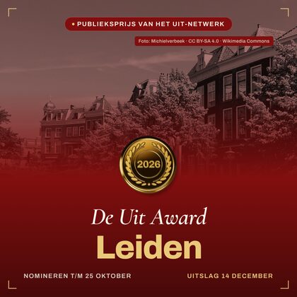 Fotoversie — vierkant — De Uit Award Leiden