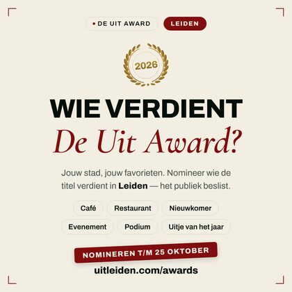 Nomineer-post — De Uit Award Leiden