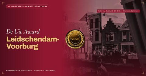 Fotoversie — liggend — De Uit Award Leidschendam-Voorburg