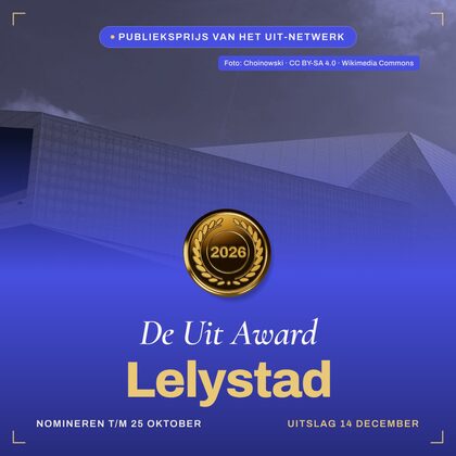 Fotoversie — vierkant — De Uit Award Lelystad