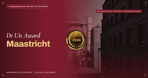 Fotoversie — liggend — De Uit Award Maastricht