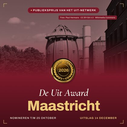 Fotoversie — vierkant — De Uit Award Maastricht