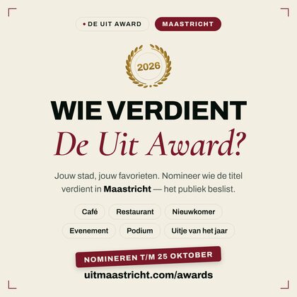 Nomineer-post — De Uit Award Maastricht