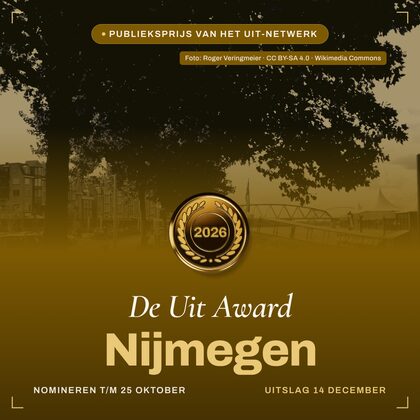 Fotoversie — vierkant — De Uit Award Nijmegen