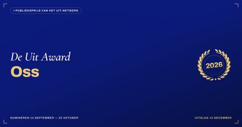 Key visual — liggend — De Uit Award Oss