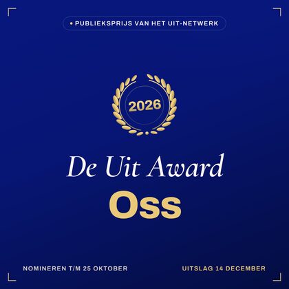 Key visual — vierkant — De Uit Award Oss
