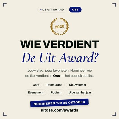 Nomineer-post — De Uit Award Oss