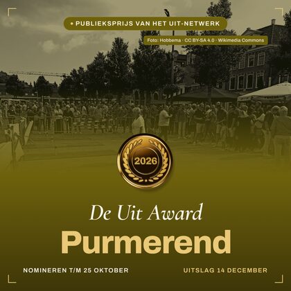Fotoversie — vierkant — De Uit Award Purmerend