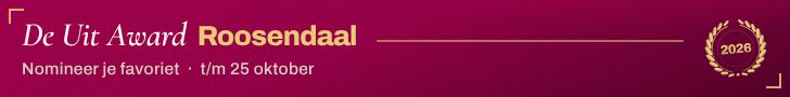 Sitebanner — leaderboard — De Uit Award Roosendaal