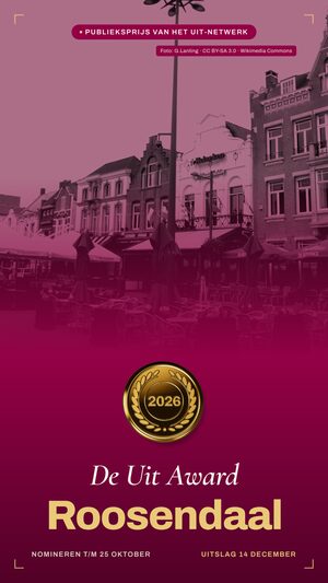 Fotoversie — story — De Uit Award Roosendaal