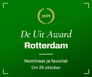 Sitebanner — rectangle — De Uit Award Rotterdam