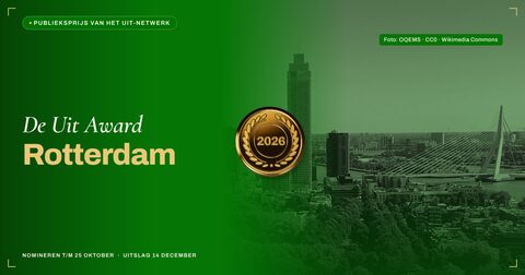 Fotoversie — liggend — De Uit Award Rotterdam