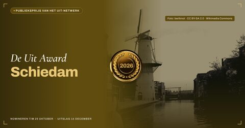 Fotoversie — liggend — De Uit Award Schiedam